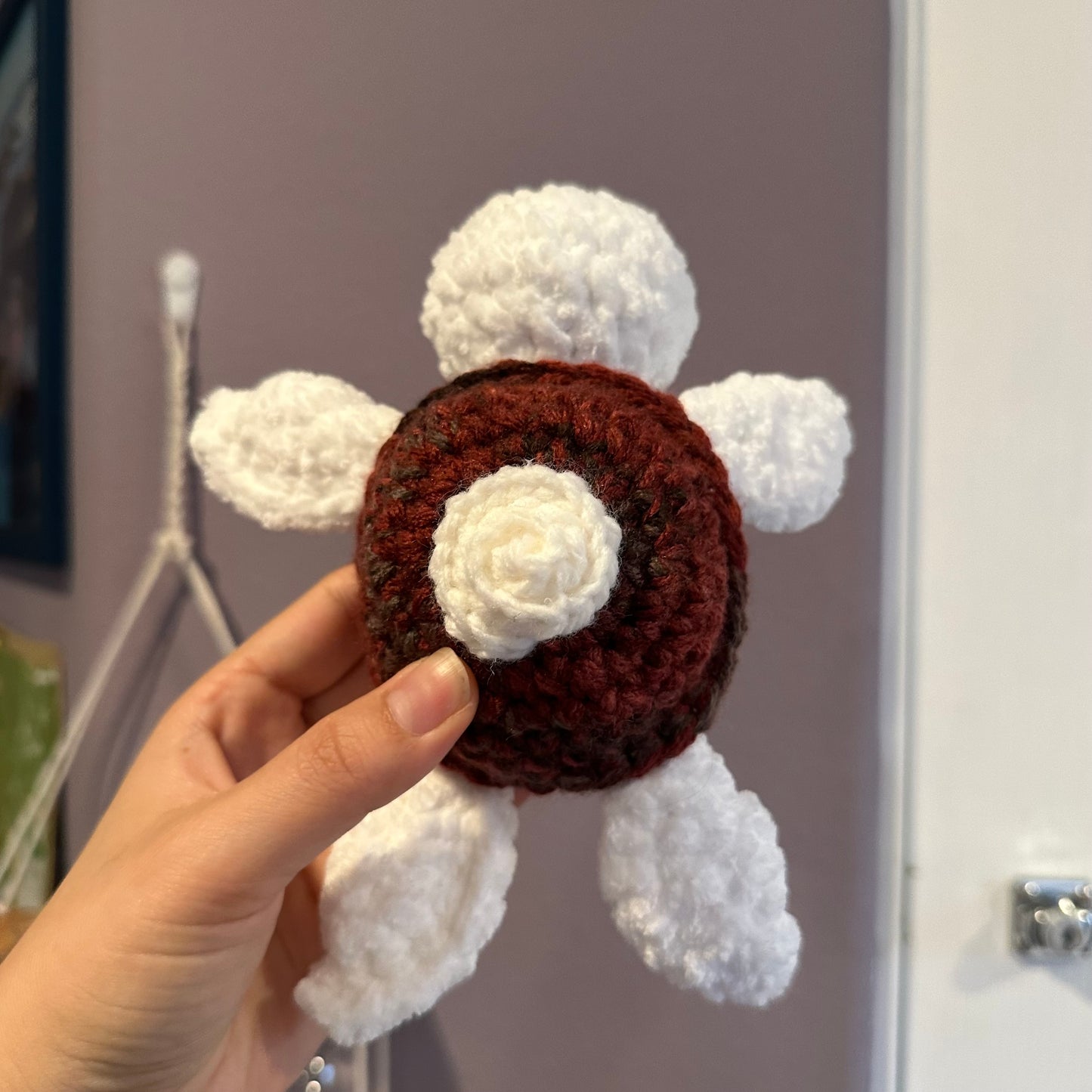 crochet german chocolate turtle