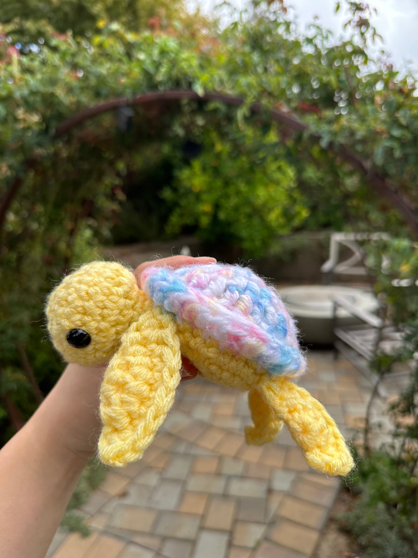crochet dessert turtle - limited edition