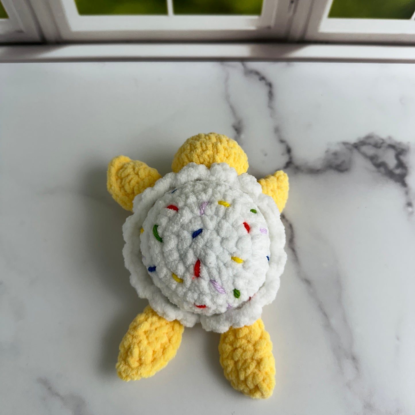 funfetti cupcake turtle