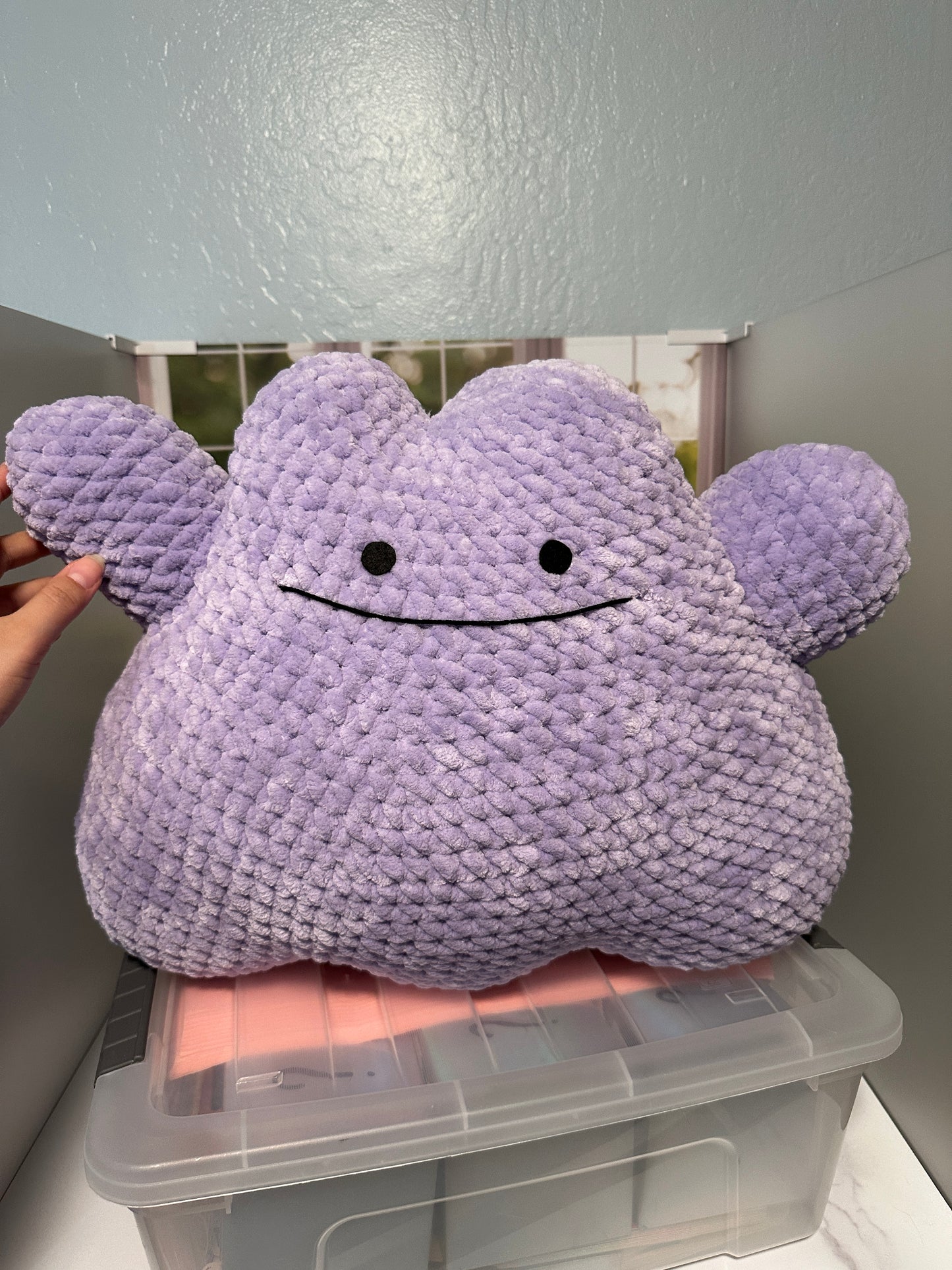ditto inspired purple blob
