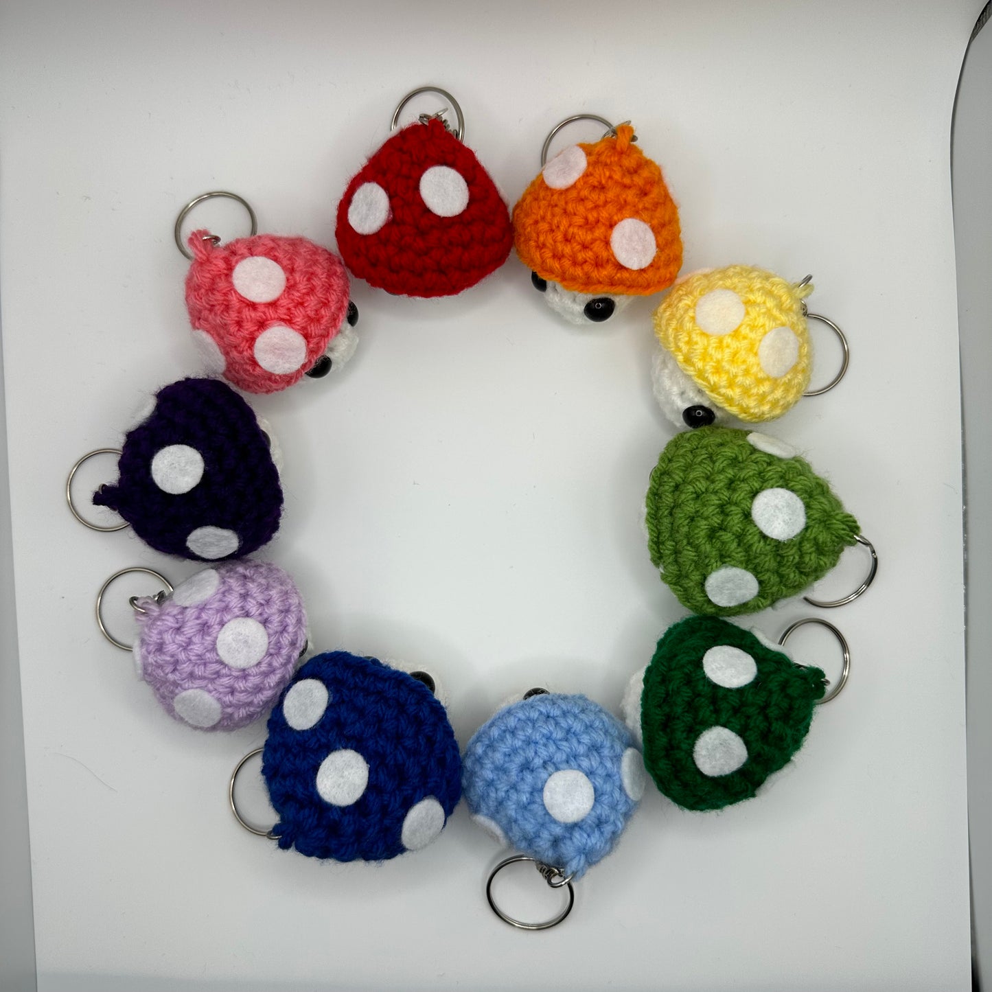 mushpop the fidget keychain