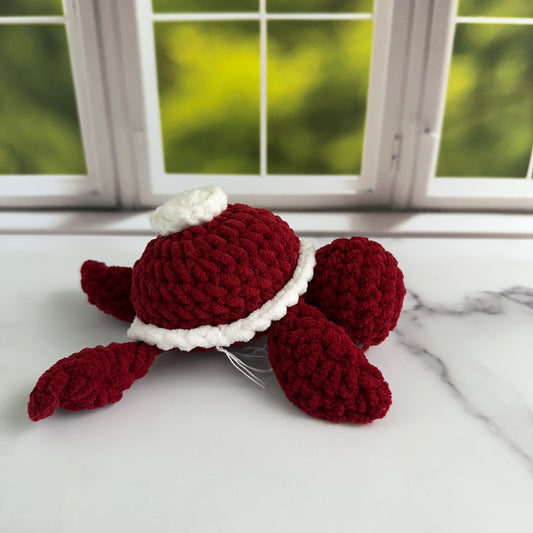crochet red velvet cake turtle