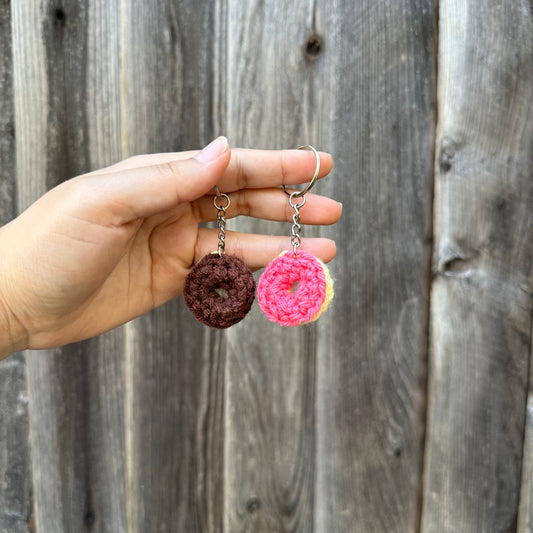 donut keychain