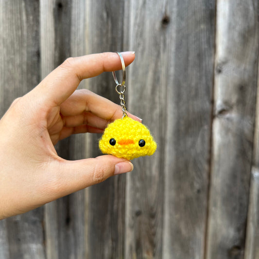 chick keychain