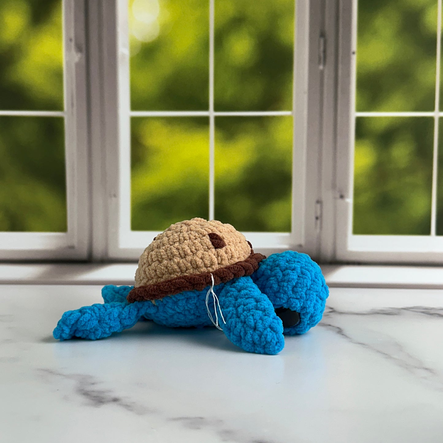crochet cookie monster turtle