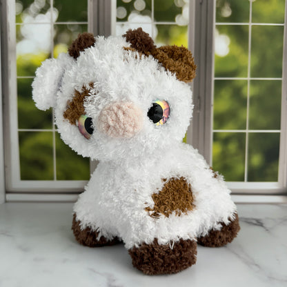 fluffy cow
