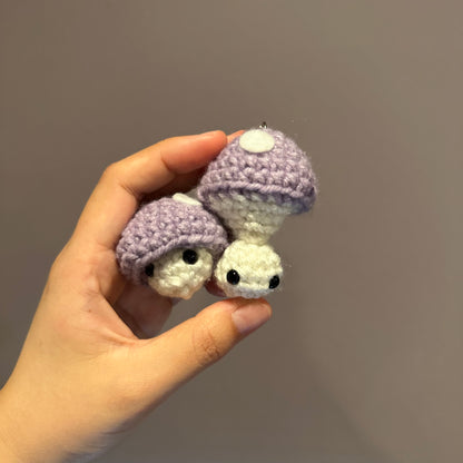 mushpop the fidget keychain