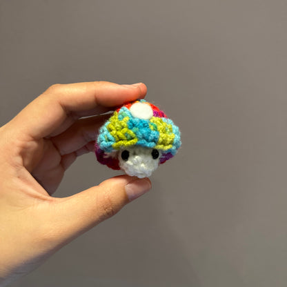 mushpop the fidget keychain