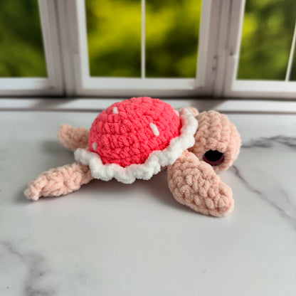 strawberry chiffon cake turtle