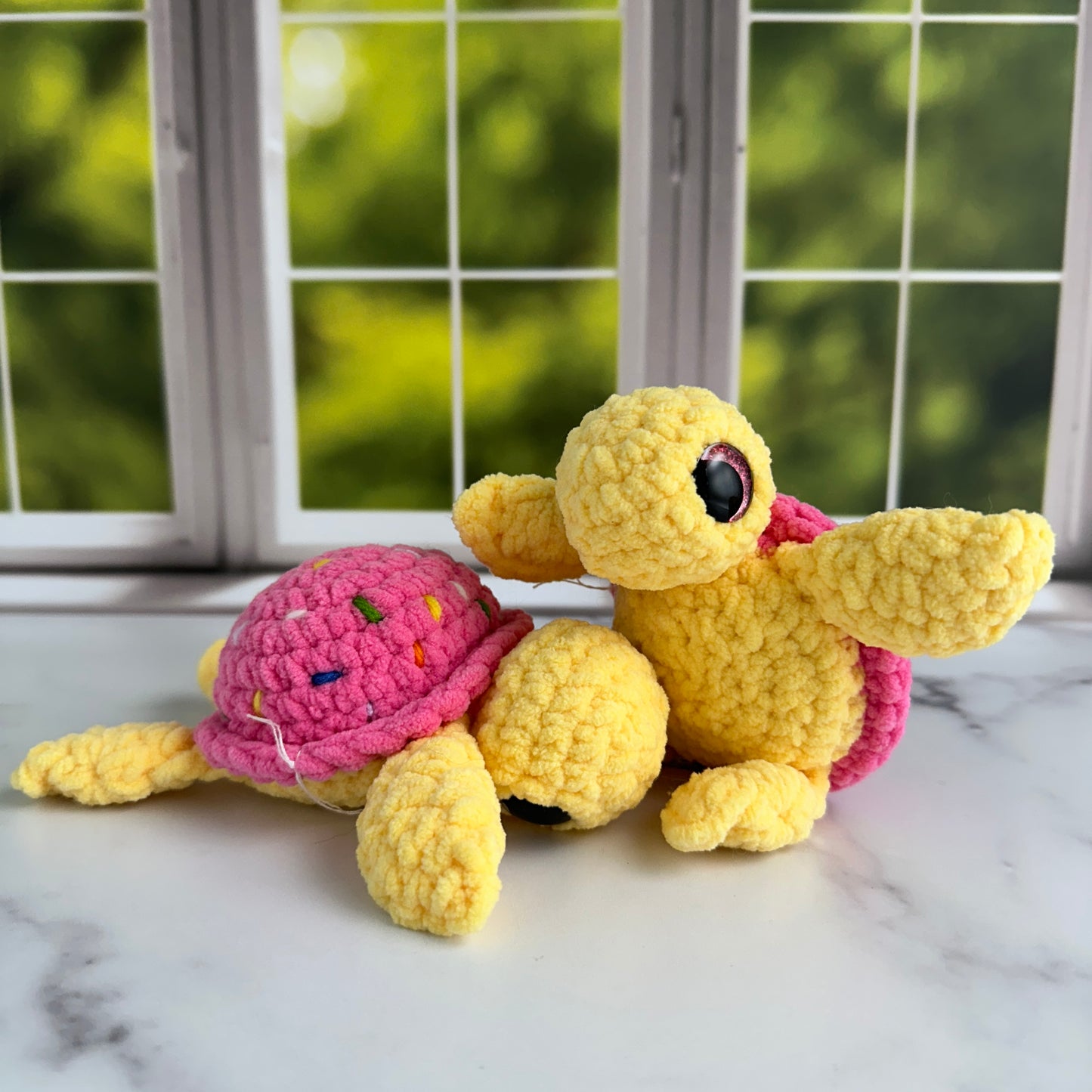 pink sugar cookie turtle