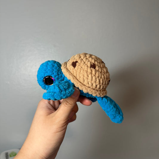 crochet cookie monster turtle