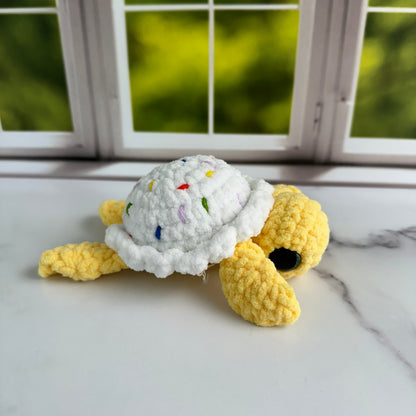 funfetti cupcake turtle