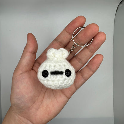 dumpling bao keychain