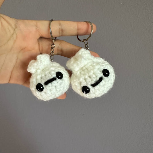 dumpling bao keychain