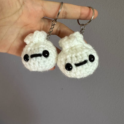 dumpling bao keychain